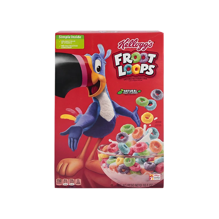 Kellogg's Froot Loops Sweetened Multi-Grain Cereal