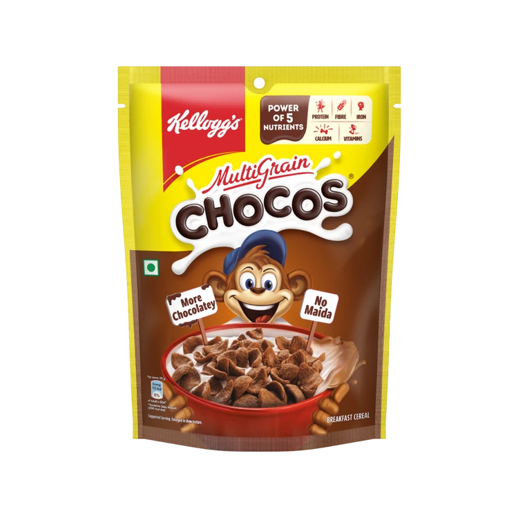 Kellogg's Multigrain Chocos More Chocolatey, No-Maida