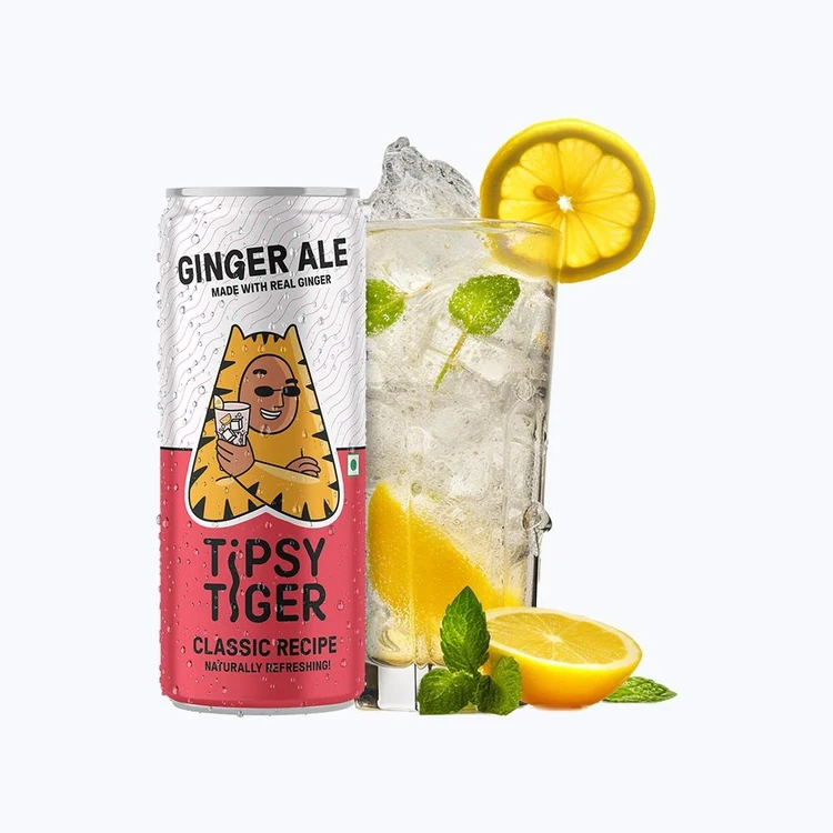 Tipsy Tiger Ginger Ale (Real Ginger)