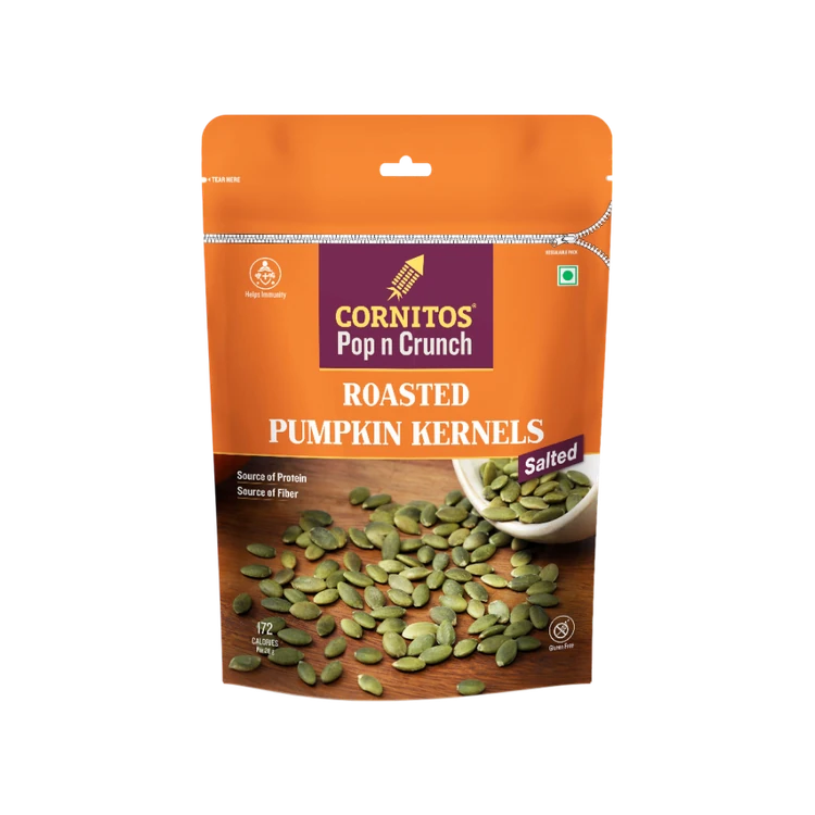 Cornitos Pop n Crunch Roasted Salted Pumpkin Seeds