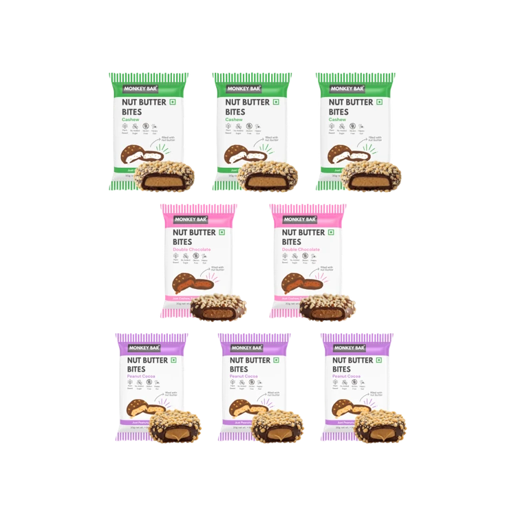 Monkey Bar Nut Butter Bites - Assorted Chocolate Truffles