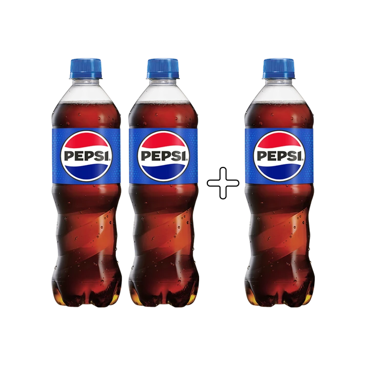 Pepsi Cola Soft Drink - Buy 2 Get 1 Free
