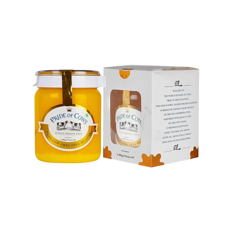 Pride of Cows Pure Cow Ghee - Single Origin (1 ltr) (Tuppa)