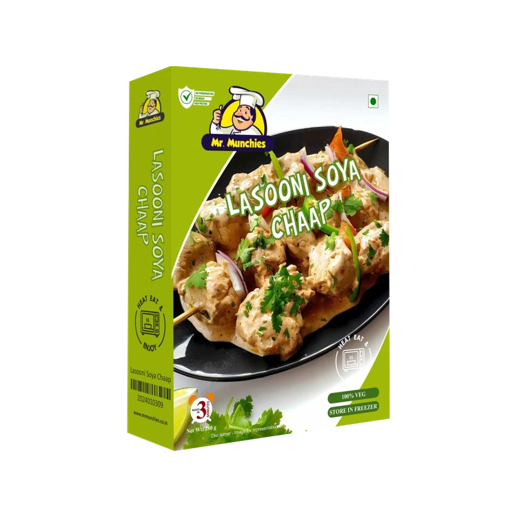 Mr. Munchies Lasooni Soya Chaap
