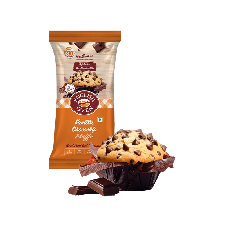 English Oven Vanilla Chocochip Muffin