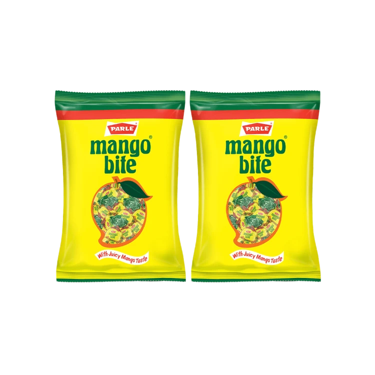 Parle Mango Bite - with Juicy Mango Taste Candy - Pack of 2