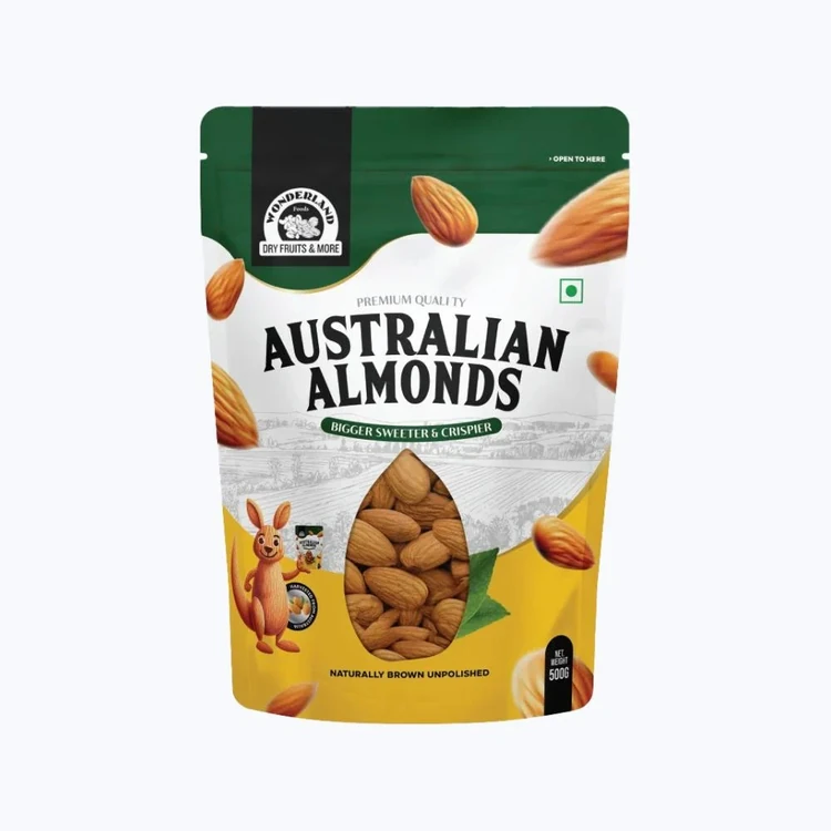 Wonderland Foods Australian Almonds (Badami)