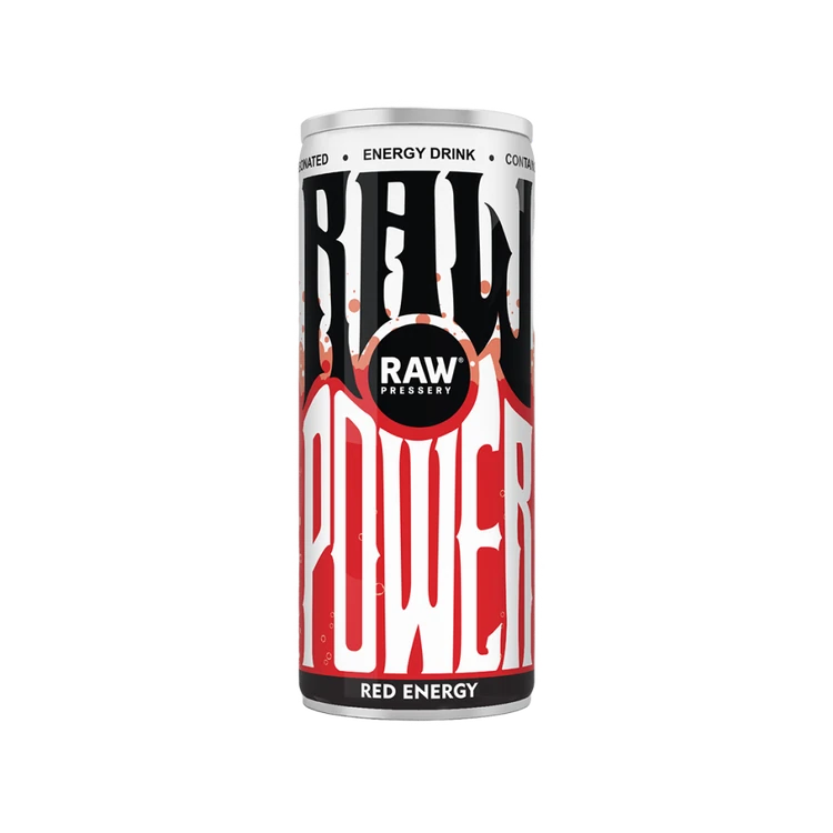 Raw Pressery Red Energy Drink