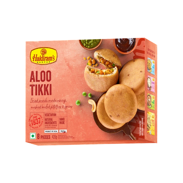 Haldiram's Nagpur Aloo Tikki