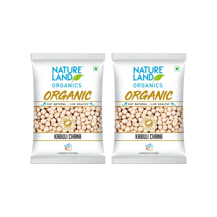 Natureland Organic Kabuli Chana - Pack of 2