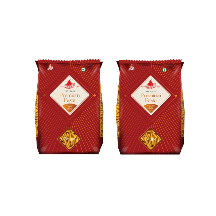 Bambino Premium Penne Pasta - Pack of 2
