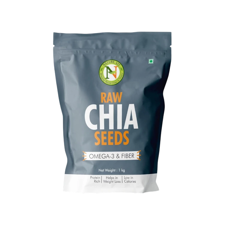 Nature Vit Raw Chia Seeds (Chia Beeja)