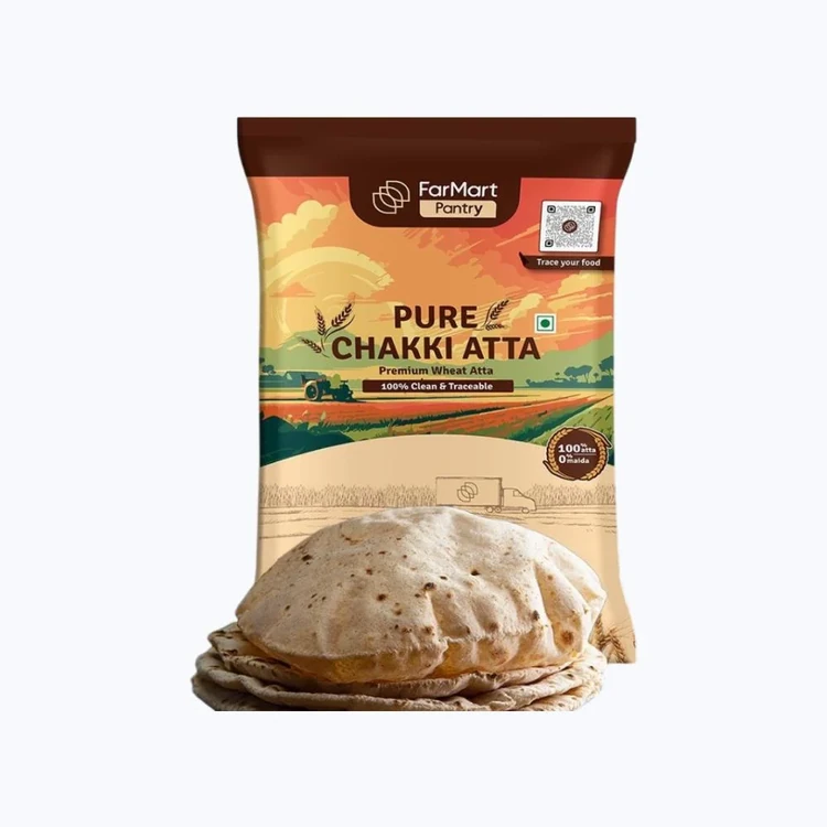 Farmart Pure Chakki Wheat Atta