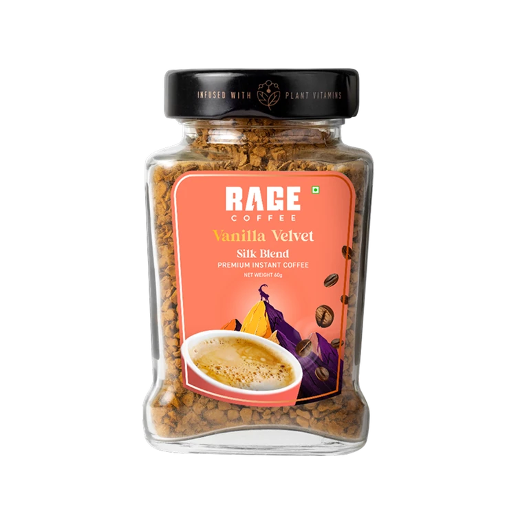 Rage Coffee Vanilla Velvet Silk Blend Flavoured Coffee