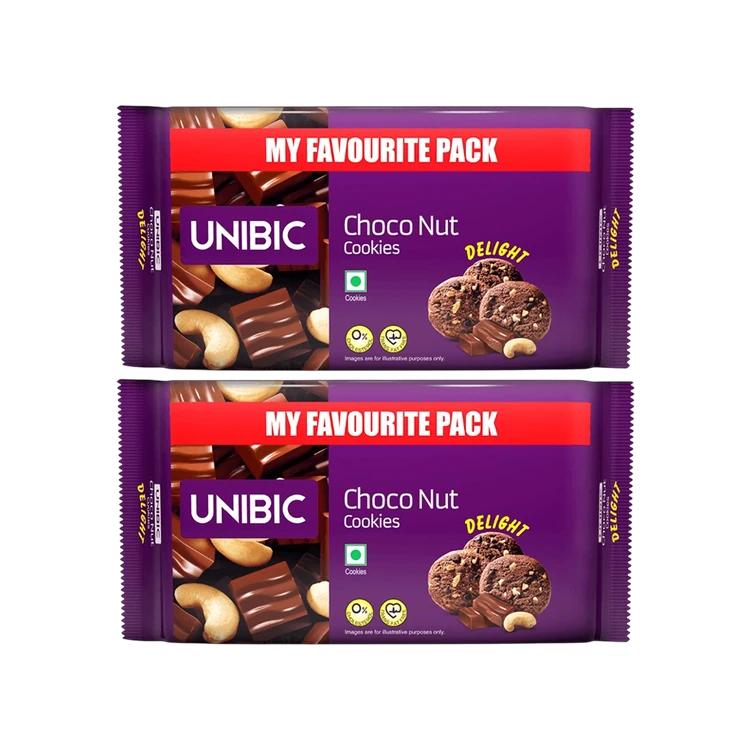 Unibic Choco Nut Cookies - Pack of 2