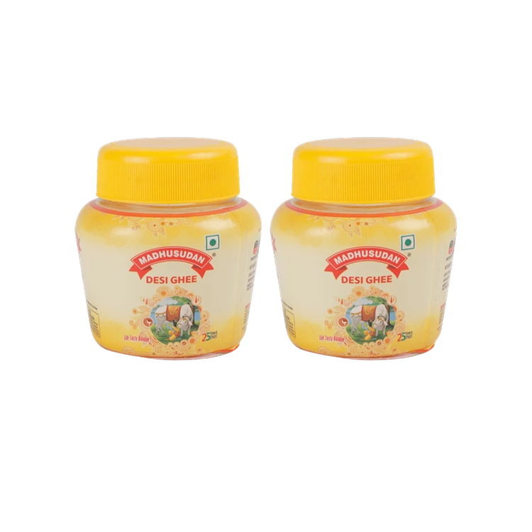 Madhusudan Desi Ghee - Pack of 2 (Tuppa)