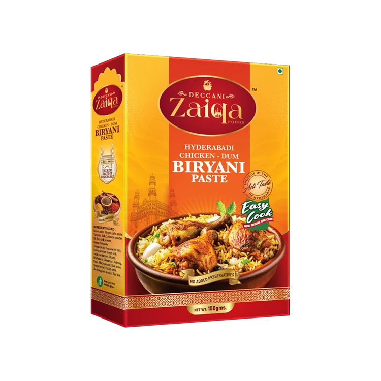 DECCANI ZAIQA FOODS Hyderabadi Chicken Dum Biryani Paste