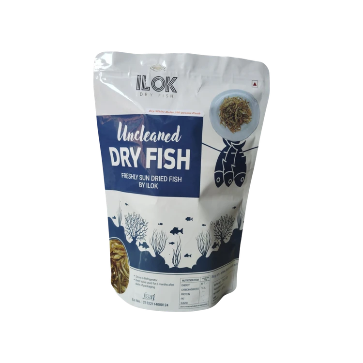 ILOK Uncleaned Baits Dry Fish