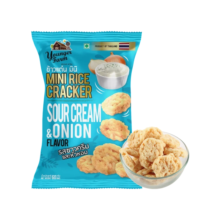 Younger Farm Mini Rice Crackers