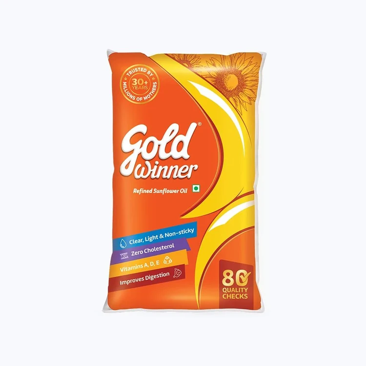 Gold Winner Refined Sunflower Oil (Suryakanthi Enne)