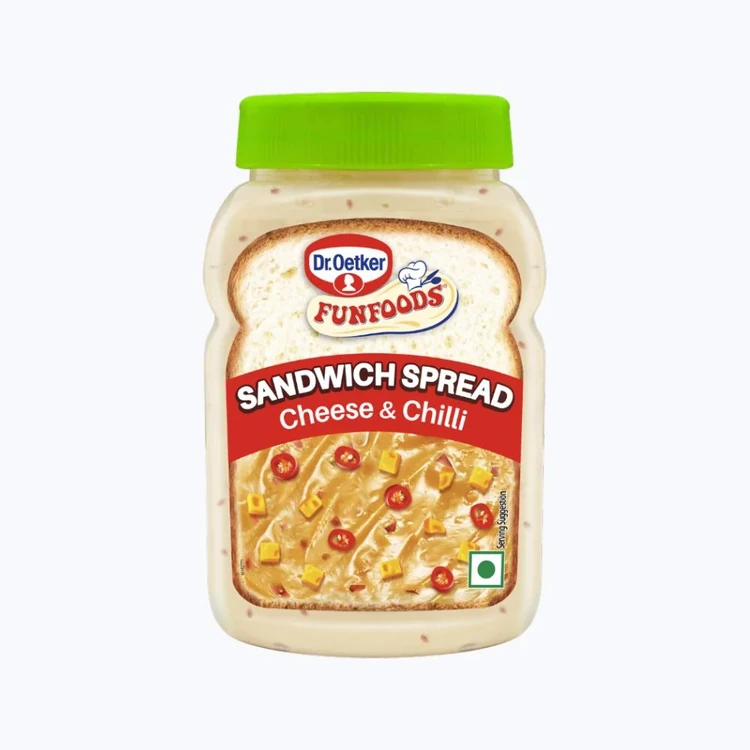 Dr. Oetker FunFoods Veg Cheese & Chilli Sandwich Spread