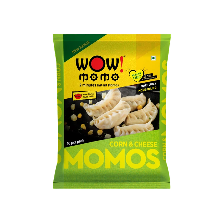 Wow! Momo Corn & Cheese Momos (Frozen)