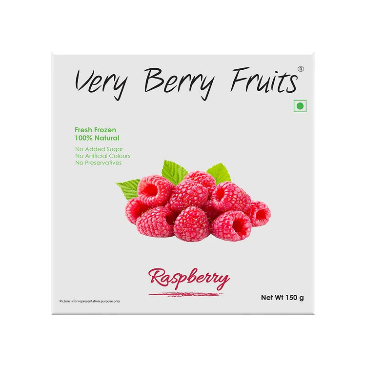 Very Berry Fruits Fresh Frozen Raspberry