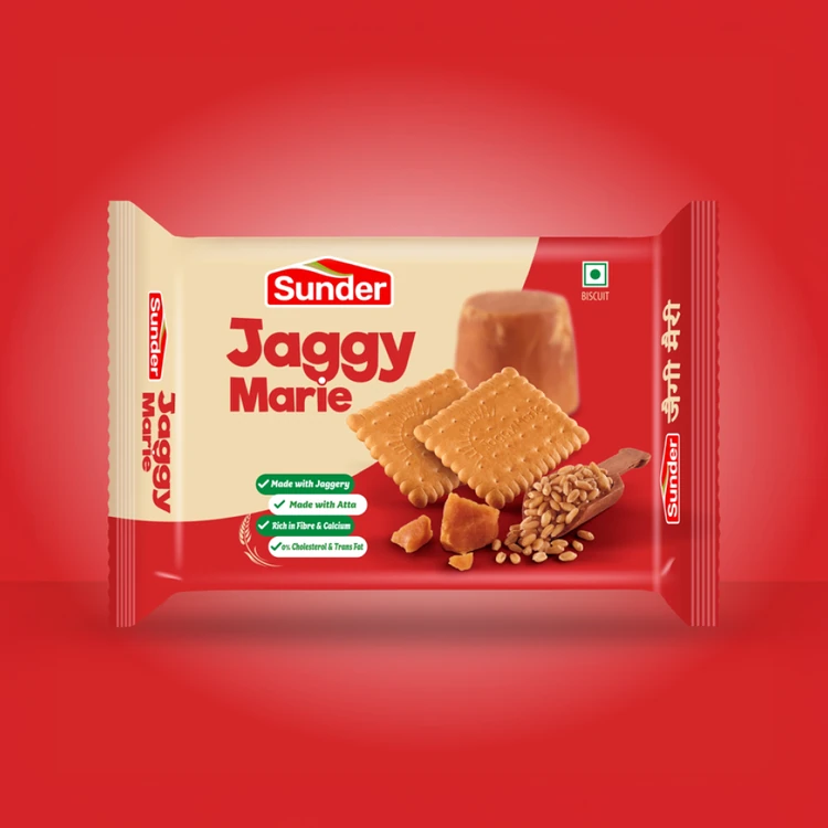 Sunder Jaggery Marie Biscuits