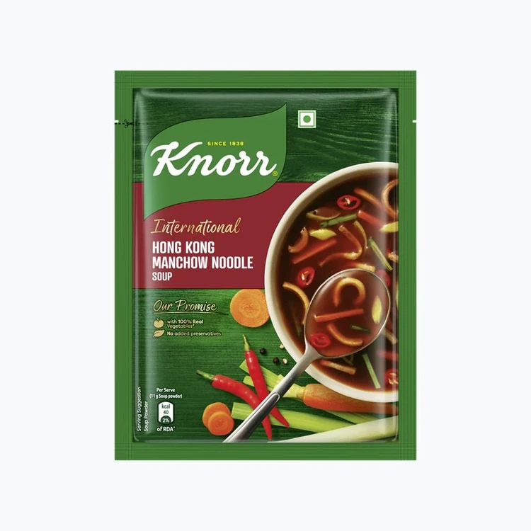 Knorr International Hong Kong Manchow Noodle Soup with No Added Preservatives