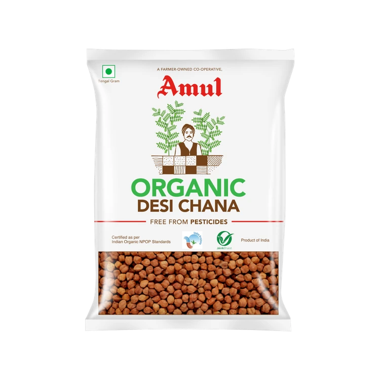 Amul Desi Organic Kala Chana
