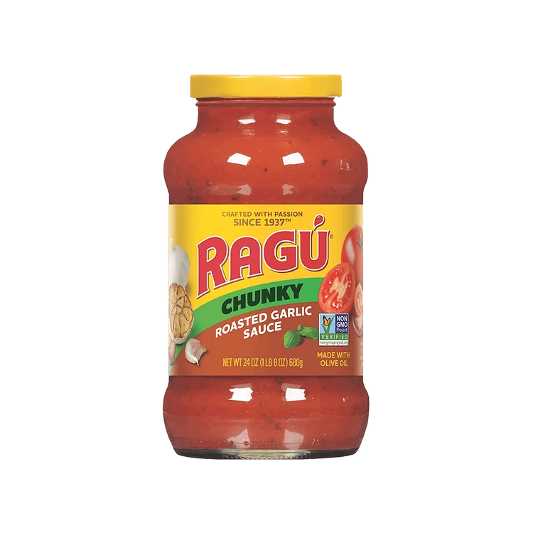 Ragu Roasted Garlic Chunky Pasta Sauce