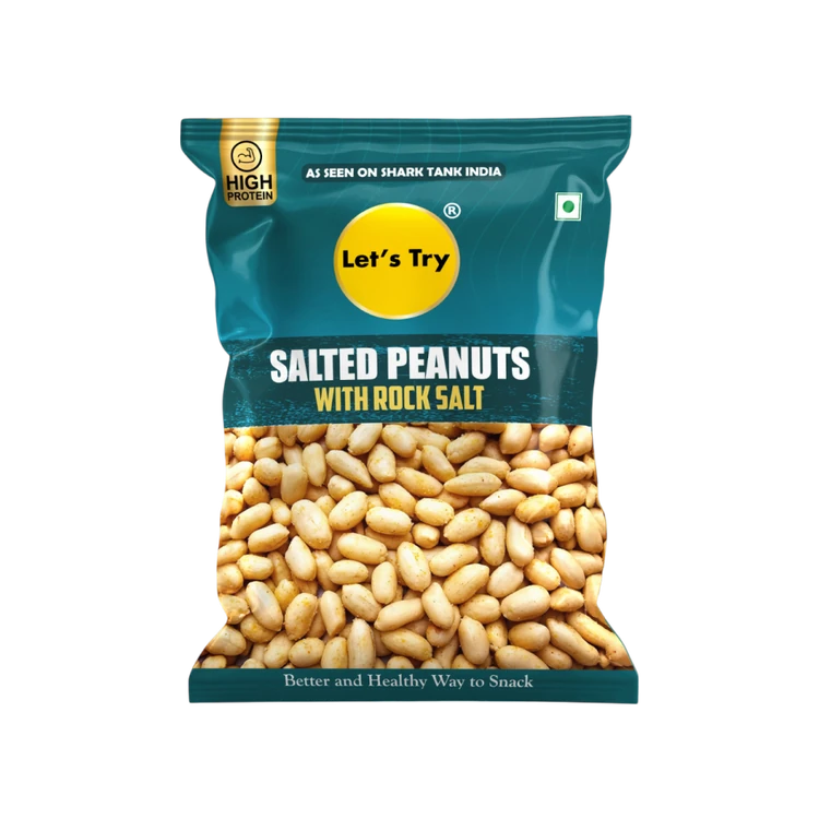 Let's Try Salted Peanuts With Rock Salt