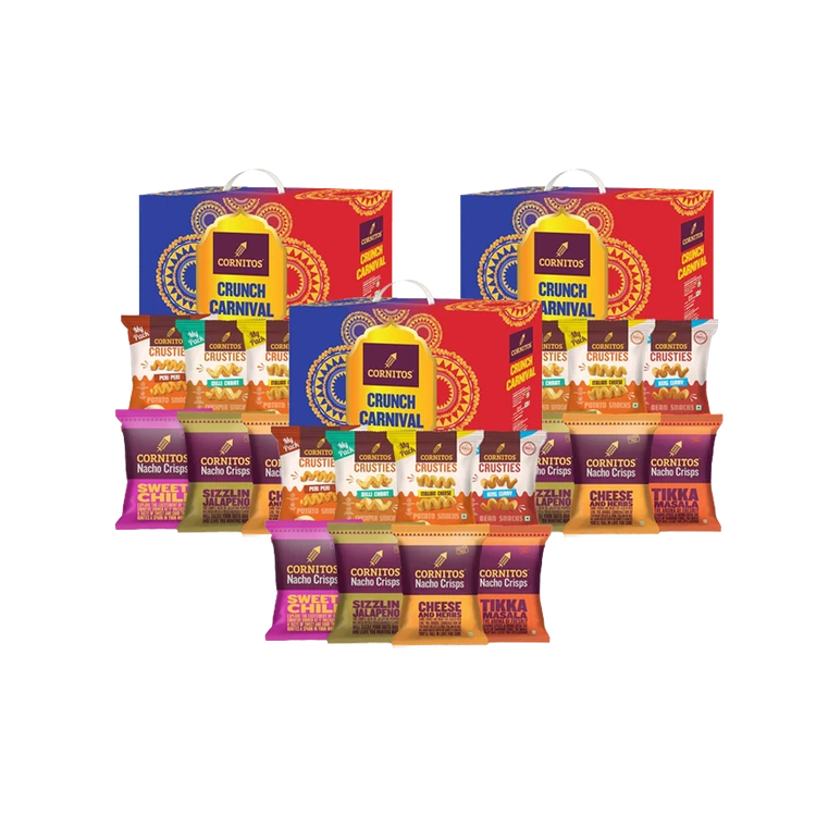 Cornitos Crunch Carnival Gift Pack - Pack of 3
