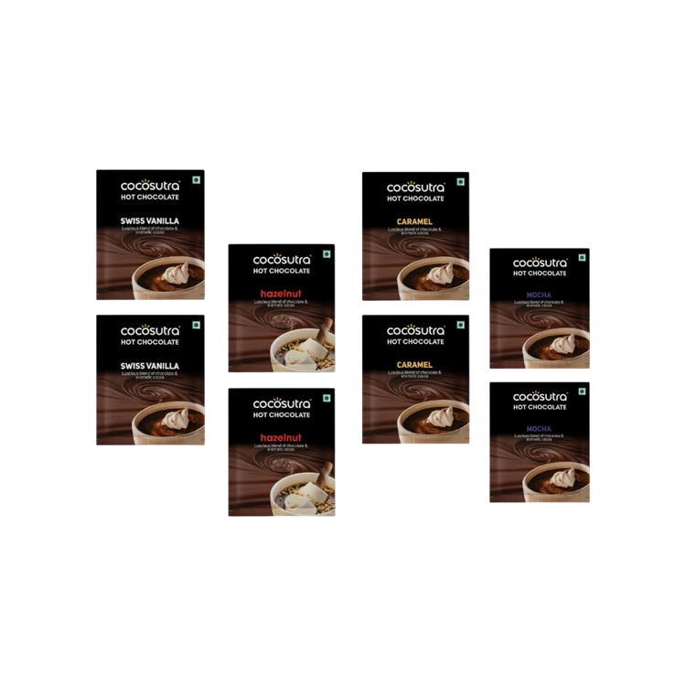 Cocosutra Assorted Drinking Hot Chocolate Mixbox