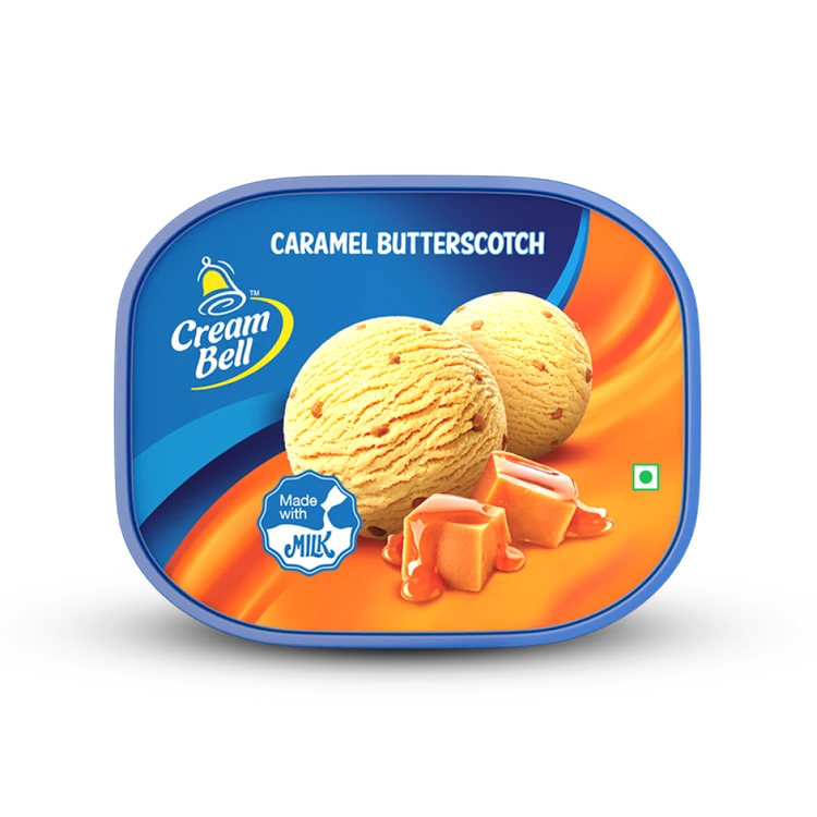 Cream Bell Butterscotch Ice Cream Tub