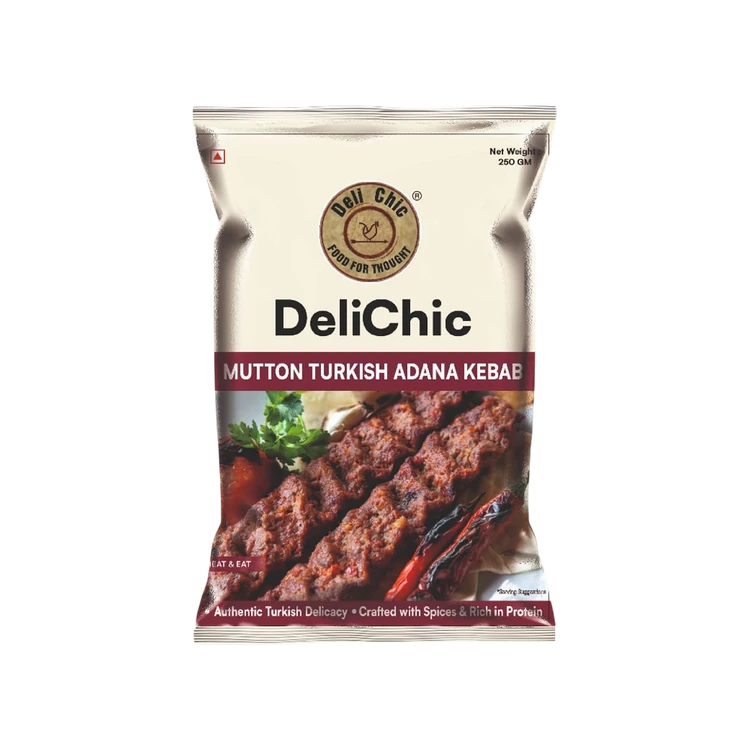Delichic Turkish Adana Mutton Seekh Kebab