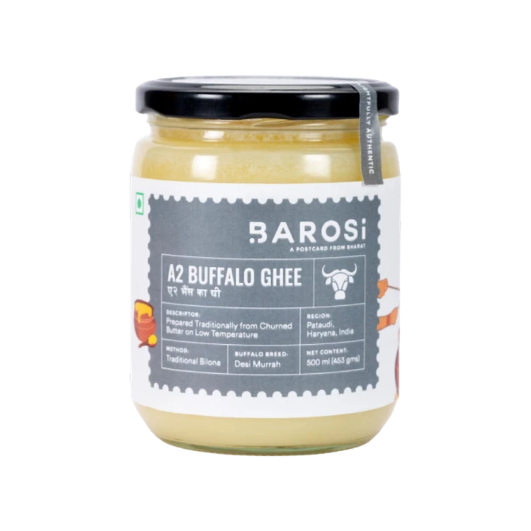 Barosi Desi Buffalo A2 Ghee (A2 Tuppa)
