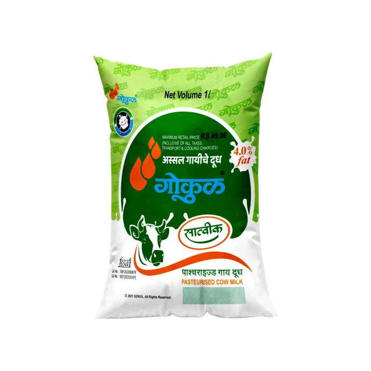 Gokul Satvik Pasteurized Cow Milk