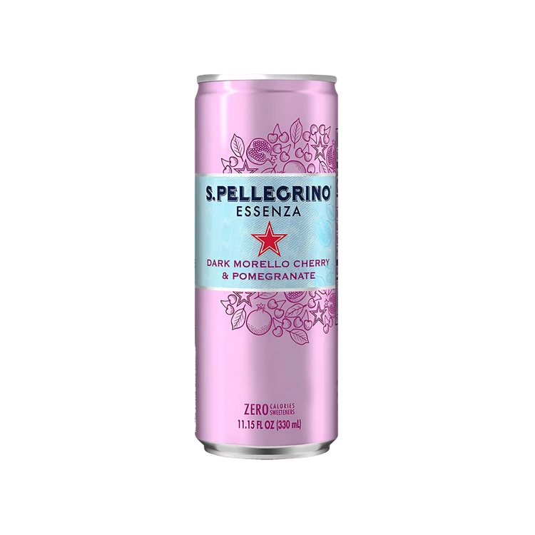 Sanpellegrino Essenza Sparkling Water (Dark Morello Cherry & Pomegranate)