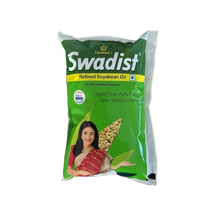 Dammani Swadist Refined Premium Soyabean Oil (Soyabean Enne)