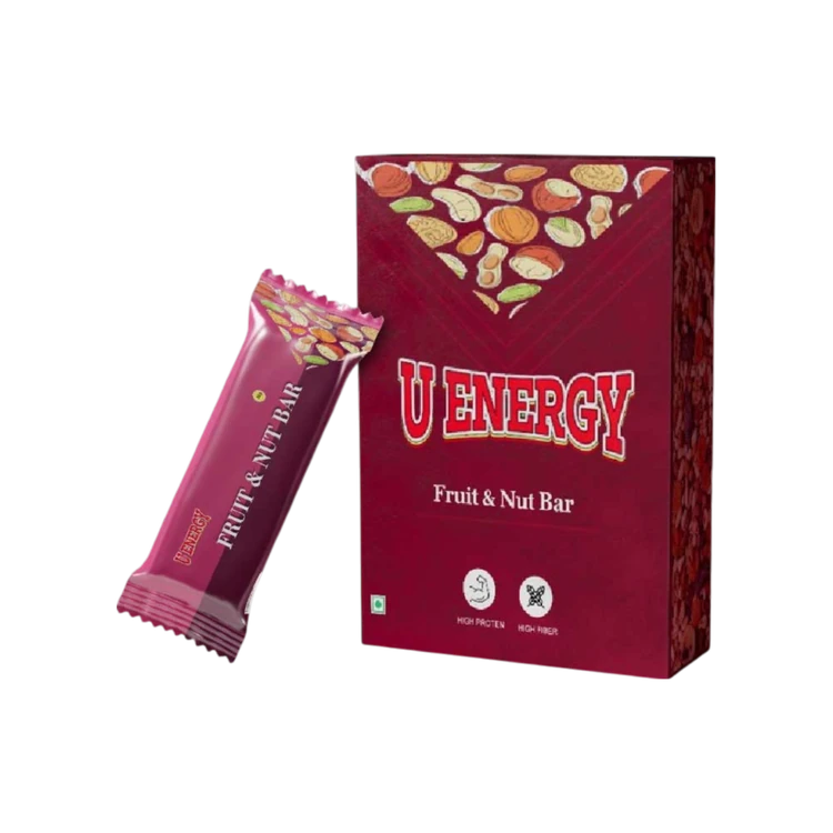 U ENERGY Fruit & Nut Energy Bar
