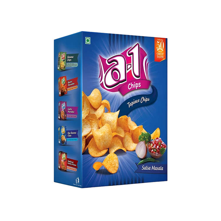 A1 Chips Salsa Masala Tapioca Chips