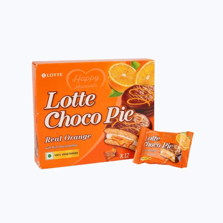 Lotte Choco Pie (Real Orange)