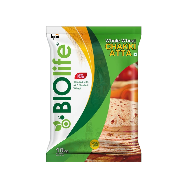 BIOLIFE Whole Wheat Chakki Fresh Atta