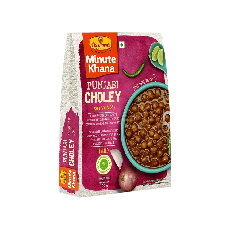 Haldiram's Minute Khana Punjabi Choley Ready to Eat