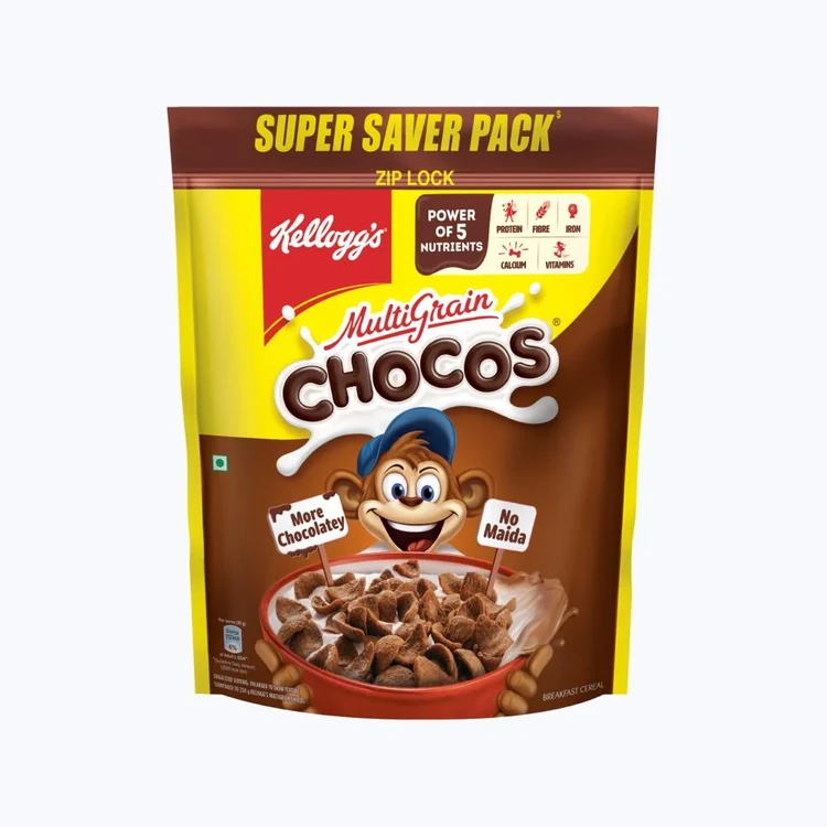 Kellogg's Multigrain Chocos More Chocolatey, No-Maida