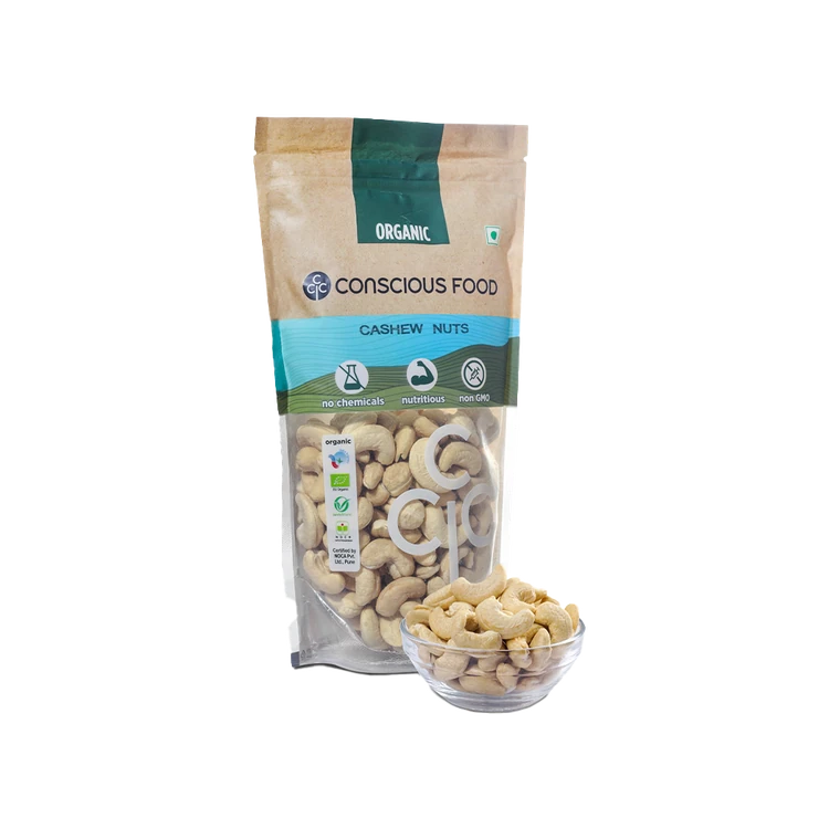 Conscious Food Whole Organic Cashews
