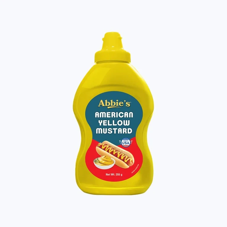 Abbie's American Yellow Mustard Sauce