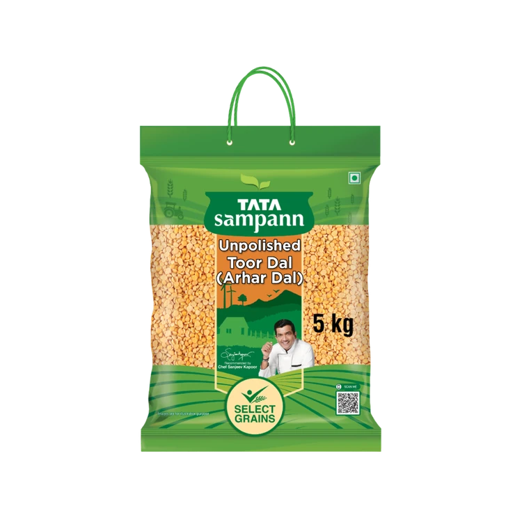 Tata Sampann Unpolished Toor Dal/Arhar Dal (Togari Bele)