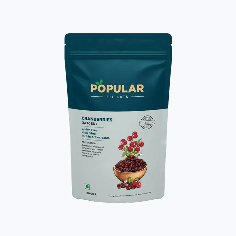 Popular Fit Eats Premium Sliced Cranberries